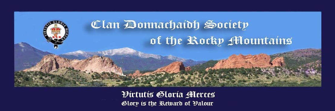 Clan  Donnachaidh  Society Robertson ~ Reid ~ Duncan